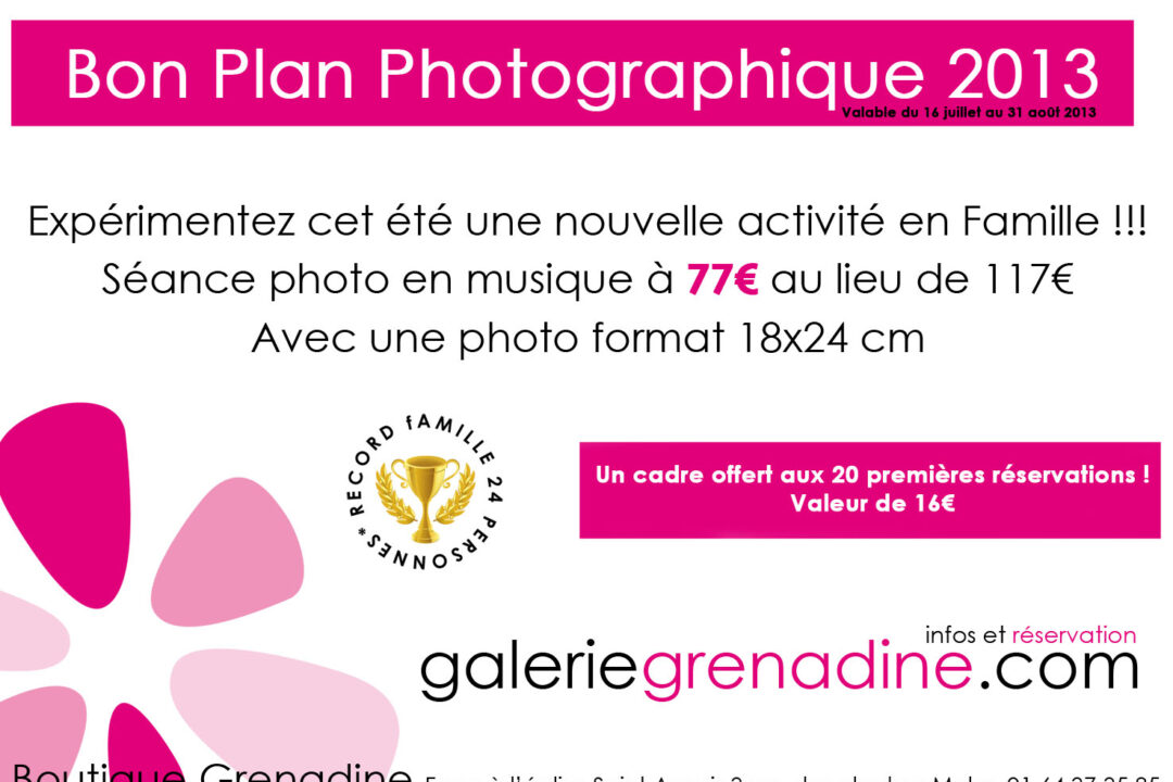 Le Bon Plan Photographique !