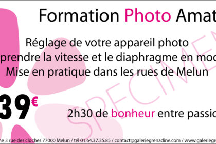 Cours photographique / Formation Photo Amateur {Melun}